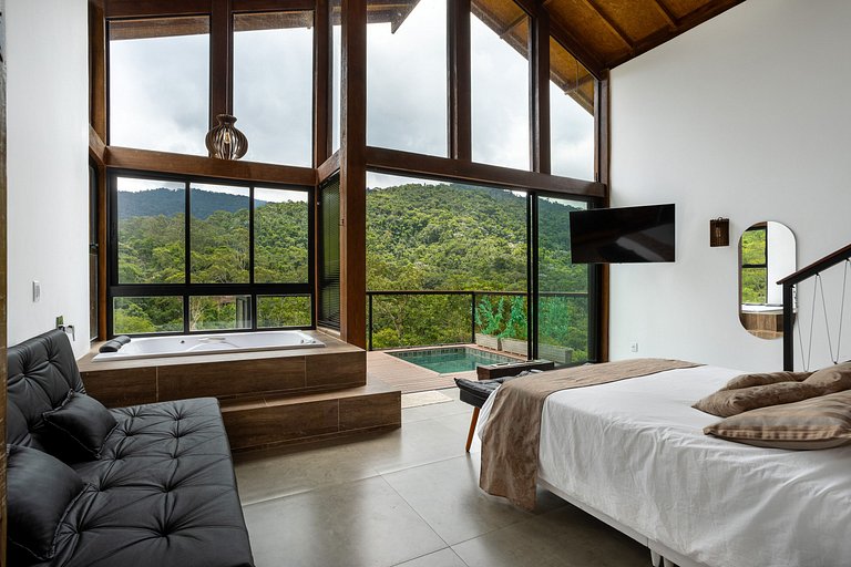 Lobo Guará - Refúgio romântico com vista incrível